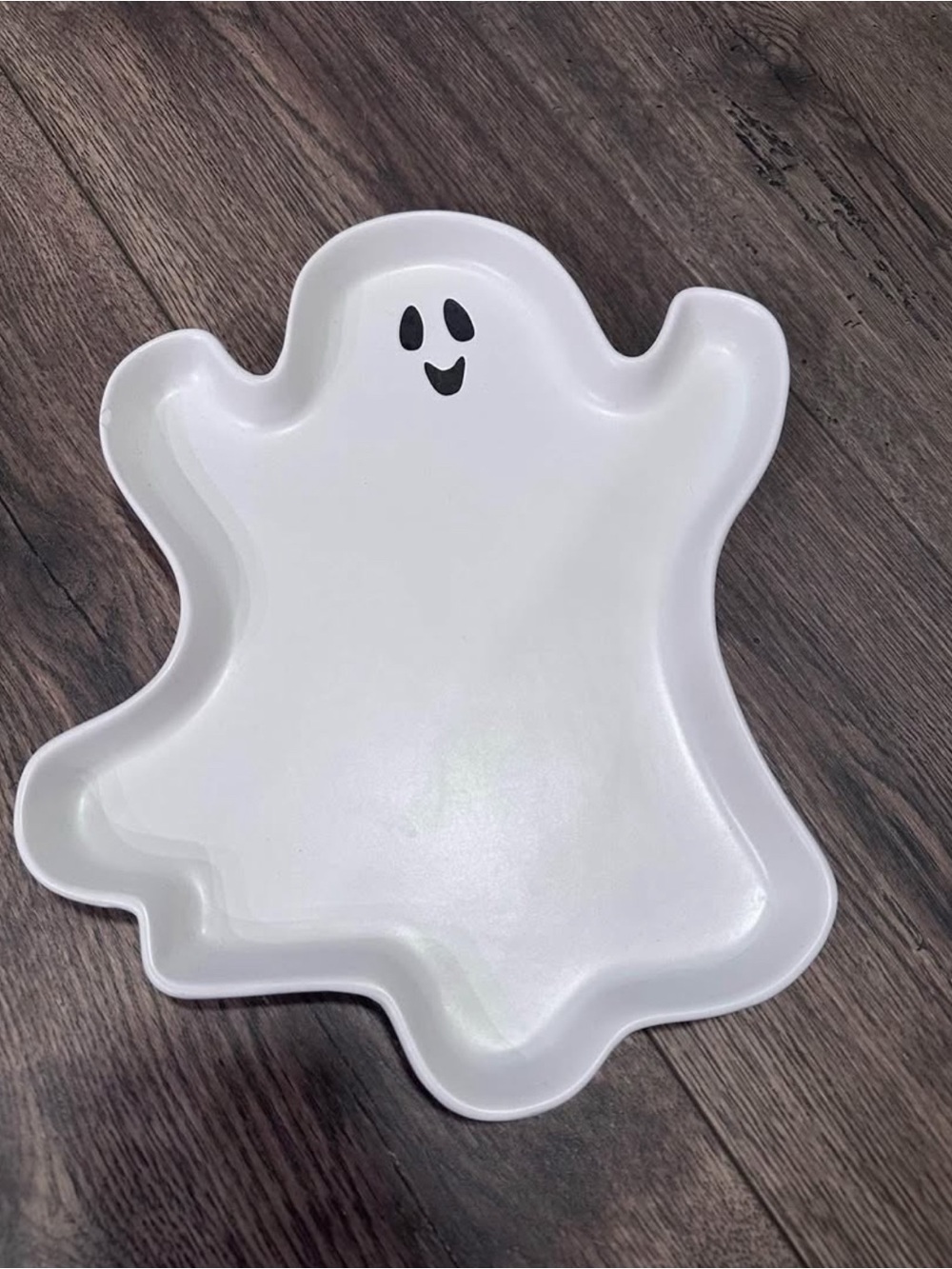 Celebrate It White Ghost Snack Tray